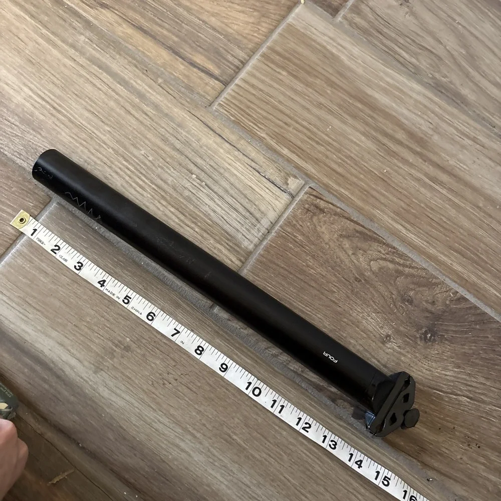 CANNONDALE‎ Four ALUMINUM SEATPOST, 31.6 X 350MM, 100mm Minimum Insert BLACK